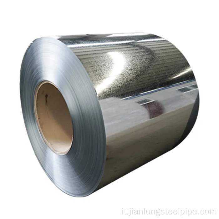 Bobina in acciaio zincato 0,14 mm-0,6 mm